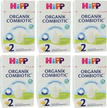 Hipp 2 Organik Combiotic Devam Sütü 800 gr 6 ADET