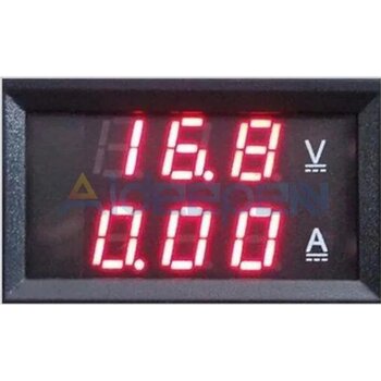 Panel Voltmetre Ampermetre 0-100 Volt 0-10 Amper Ölçümü