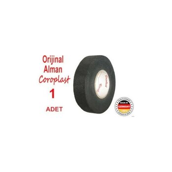 Coroplast Bez Bant Tüysüz 19mm x 15mm  5 adet - Siyah