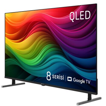 Arçelik 8 Serisi A 850 C 50 inç 126 Ekran 4K Ultra HD Google QLED TV