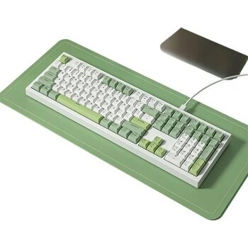 Zhiyou BM108 Mekanik Hisli Klavye Yüksek Değerli Karışık Işık E-Spor Oyun Ofisi Sessiz Membran Klavye (Yurt Dışından) - Açık Yeşil