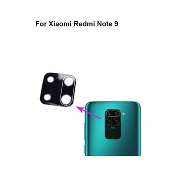 Xiaomi Uyumlu Redmi Note 9 Arka Kamera Camı (çıtasız Sadece Cam)