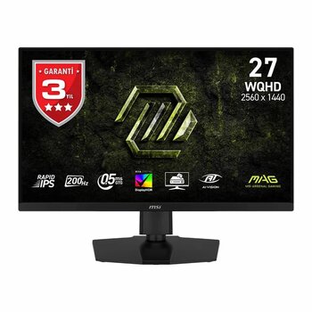 Msi Mag 274qpf E20 27 Inç 200hz 0.5ms 2k Wqhd Adaptive Sync Rapid Ips Pivot Gaming Monitör