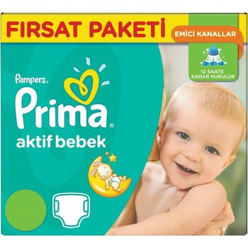 Prima 3-6 Kg Arası Bebek Bezi No 2