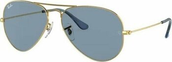 Ray-Ban Rayban Güneş Gözlüğü RB3025 001/56 Rayban Aviator Large Metal - Mavi