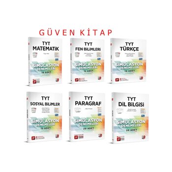 3d Yayınları Tyt Branş Deneme Seti - 6 Kitap