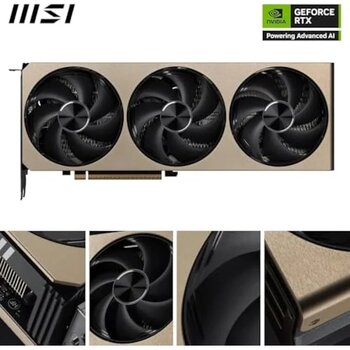 Msı Nvıdıa Geforce Rtx 5070 12g Inspire 3x Oc 192 Bit Gddr7 Oyun Grafik Kartı, 2557 Mhz'e Kadar Frekans Artışı, Pcıe Gen 5, Dlss 4, Dp 2.1 X 3, Hdmı 2.1 X 1, Sff Hazır