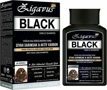 Zigavus Black Siyah Sarımsaklı Aktif Karbonlu Şampuan 300 Ml
