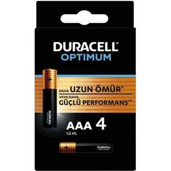 Duracell 4lü Optimum Aaa Kalem Pil