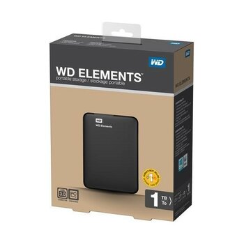 Wd 2.5 1tb Elements Siyah Usb3.0 WDBUZG0010BBK
