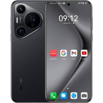 Huawei Pura 70 Pro 12 512GB Siyah(Huawei Türkiye garantili) Siyah - 512 GB