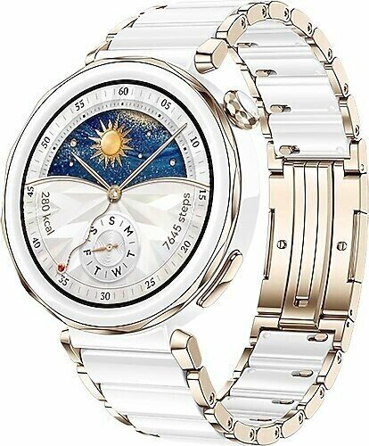 Huawei Watch GT 5 Pro 42 mm Seramik Beyaz Akıllı Saat