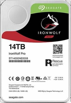 Seagate IronWolf Pro ST14000NE0008 14 TB 7200 RPM 250 MB/s 4.16 ms Harddisk