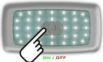 Sanel Tavan Lambası Beyaz Dokunmatık 24V 34 Ledlı Sanel STA24WW34AAB Oem