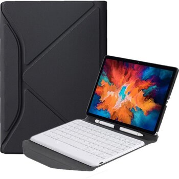 Generico Lenovo Pad Pro 11.5 Inç 2021 TB-J716F / Tab P11 Pro 11.5 Inç TB-J706F Siyah Beyaz (Yurt Dışından)