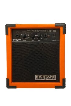 High Tone TURUNCU Hightone 10 Watt Elektro Gitar Combo Amfi Over Drive Kulaklık Çıkışı