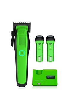 Supreme Trimmer Recharge Tıraş Makinesi – 7500+ RPM, 3 Saat Pil, Çıkarılabilir Batarya, Akıllı Stand