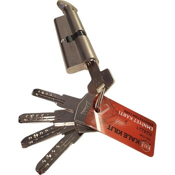 Kale 164BME Bilyalı Mandallı Silindir-Çelik Pimli-Nikel ( 68MM-26+10+32 ) - Gri