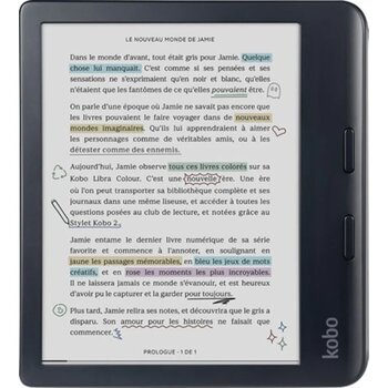Kobo Libra Colour 32 Gb 7" E Kitap Okuyucu Siyah Siyah