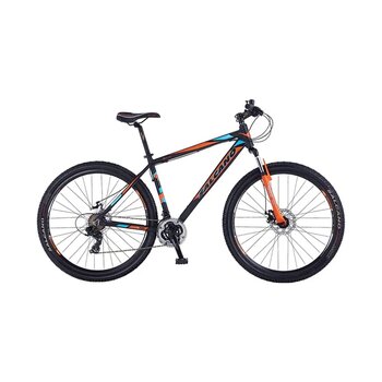 Salcano Ng 750 27,5 Hd 18" Dağ Bisikleti Hidrolik Disk Fren Full Shimano 21 Vites - Siyah Turuncu Turkuaz Siyah - Turuncu - Turkuaz