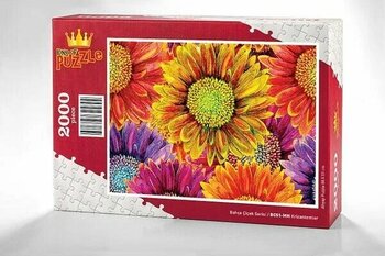 King Of Puzzle Krizantemler 2000 Parça BC51-MM Puzzle