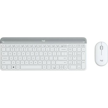 SHC4200 Logitech MK470 Beyaz, 920-009436, Kablosuz, Türkçe Q, Klavye Mouse Set