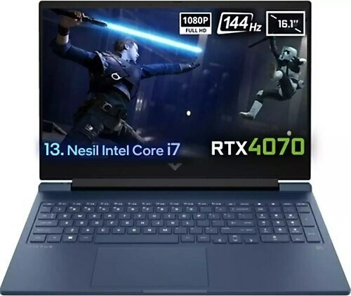 HP Victus 16 R0007NT 7P6B3EA 16.1 inç Intel Core i7 13700H 64 GB 2 TB SSD NVIDIA GeForce RTX 4070 Windows 11 Professional