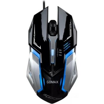 Gomax M2 Rgb Işıklı Optik Oyuncu Faresi - Gaming Mouse - Siyah