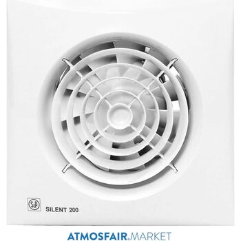 Silent 200 Cz En Sessiz 125'lik Banyo Fanı
