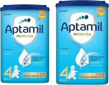 Aptamil 4 Akıllı Kutu Devam Sütü 800 Gr X 2 Adet