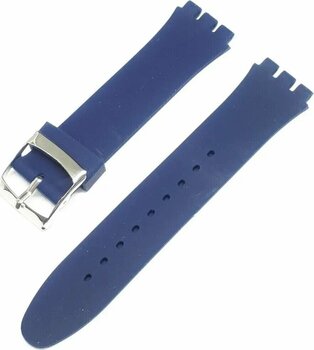 Onlinekordon Swatch 19mm Lacivert Silikon Saat Kordonu