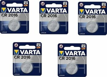 Varta Lithium CR2016 3V Tekli Pil 5 Paket