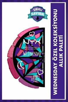 NYX Professional Makeup Wednesday Özel Koleksiyonu 4'lü Allık Paleti