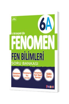 Fenomen Yayıncılık FENOMEN 6 FEN BILIMLERI (A) SORU BANKASI 2024-2025
