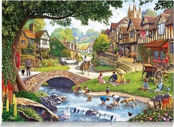 Star Puzzle Dere Köyünde Yaz 2000 Parça Puzzle