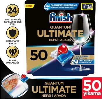 Finish Quantum Ultimate Bulaşık Makinesi Deterjanı 50 Tablet