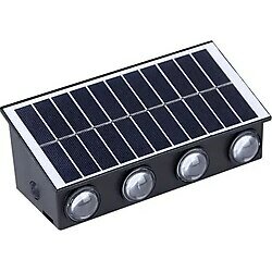 Cata Kos Solar Şarjlı Led Duvar Bahçe Aydınlatma Aplik Ct-8010 20W Gün Işığı