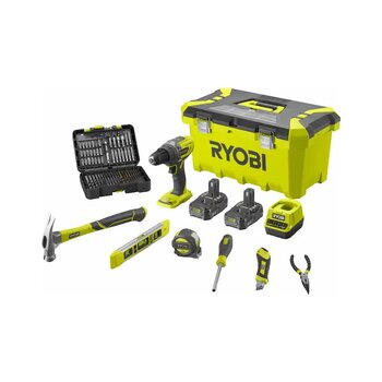 Ryobi R18dd3-220tah 18v Akülü Matkap Setli