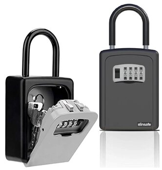 Insafe Isc802key Şifreli Anahtar Kutusu - Anahtar Dolabı - Siyah