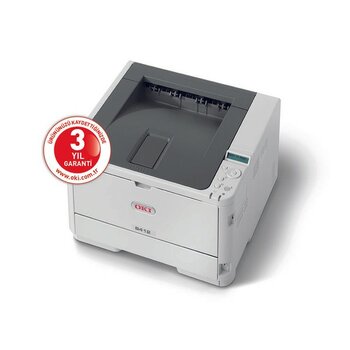 Oki B412dn Mono Laser Yazıcı A4  Kapasite Tam Dolu Toner ile Beyaz Renk