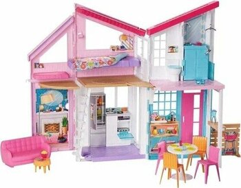 Barbie Malibu Evi FXG57 3+ Yaş 72 x 15 x 40,5 cm Oyun Evi