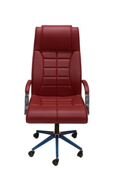 sadık ofis Ergonomik Başlıklı Çalışma Koltuğu – Krom Ayaklı, 360° Döner Tekerlekli Ofis Sandalyesi