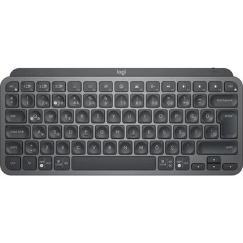 Logıtech Mx Keys Mını Mınımalıst Kablosuz Bluetooth Aydınlatmalı Q Tr Klavye Siyah 920-010504