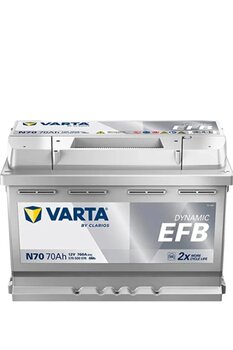 Varta / N70 EFB 70 AMPER AKÜ 2024 TARİHLİ