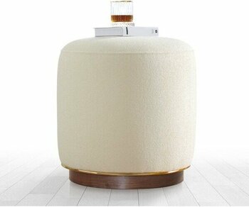 Lorence Home Zeone Puf - Krem