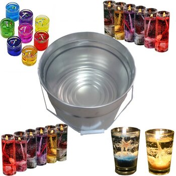 Ham Jel Mum - Şeffaf Mum  (Mum Yapım Malzemesi ) 15 kg