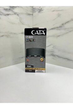 Cata Ct-8011 12 Watt Haiti Siyah Kasa Aplik Günışığı