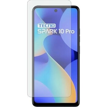 Microcase Tecno Spark 10 Pro Tempered Glass Cam Ekran Koruyucu - AL3269 - Şeffaf