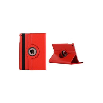 Wowacs Apple iPad 7.nesil 2019 10.2 Inç (A2197-A2198-A2200) ile Uyumlu 360° Dönebilen Standlı Tablet Kılıfı - iPad 7.Nesil 2019 10,2" - Kırmızı