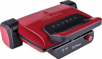 Stilevs Tosthane 1800 W Kırmızı Granit Tost Makinesi